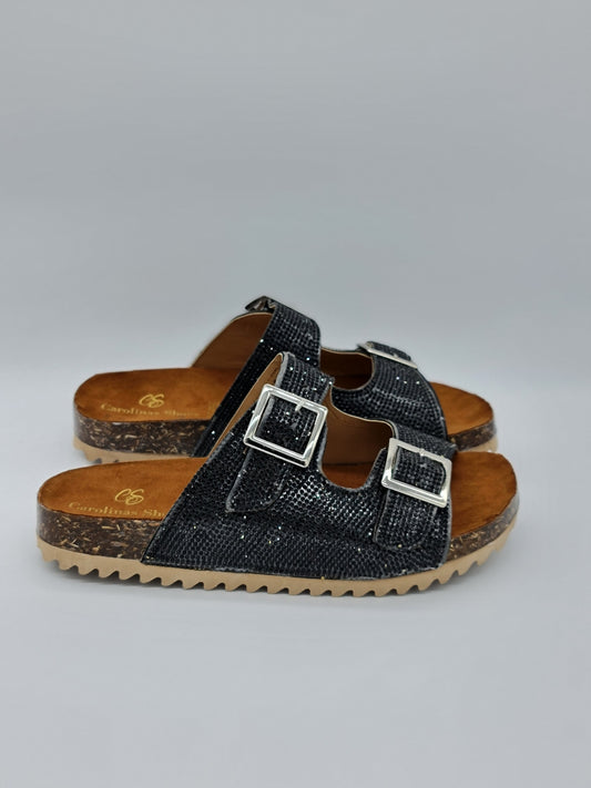 Huarache Piedras con hebillas Camila 895