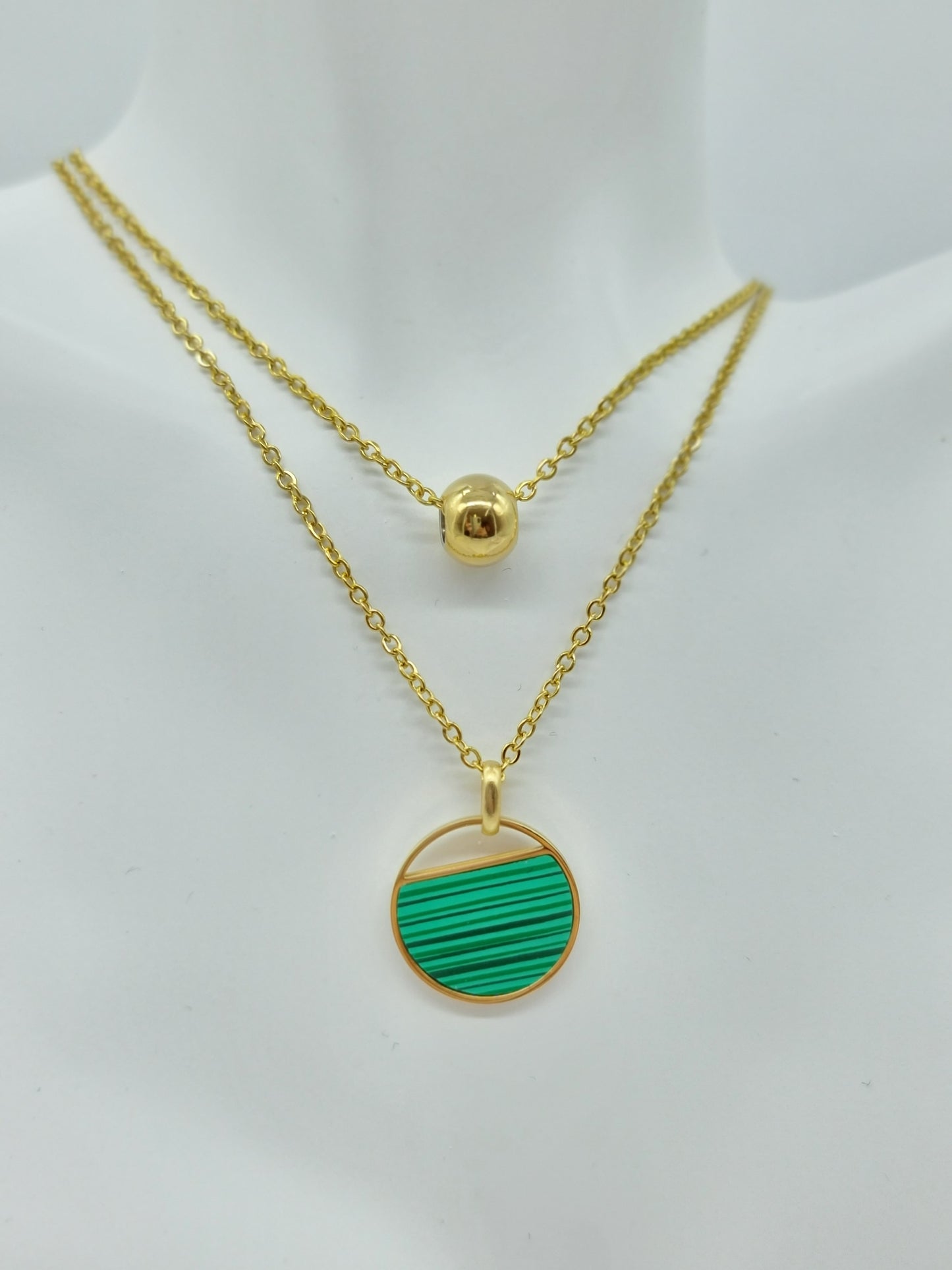 Set completo de joyeria piezas Jade en líneas