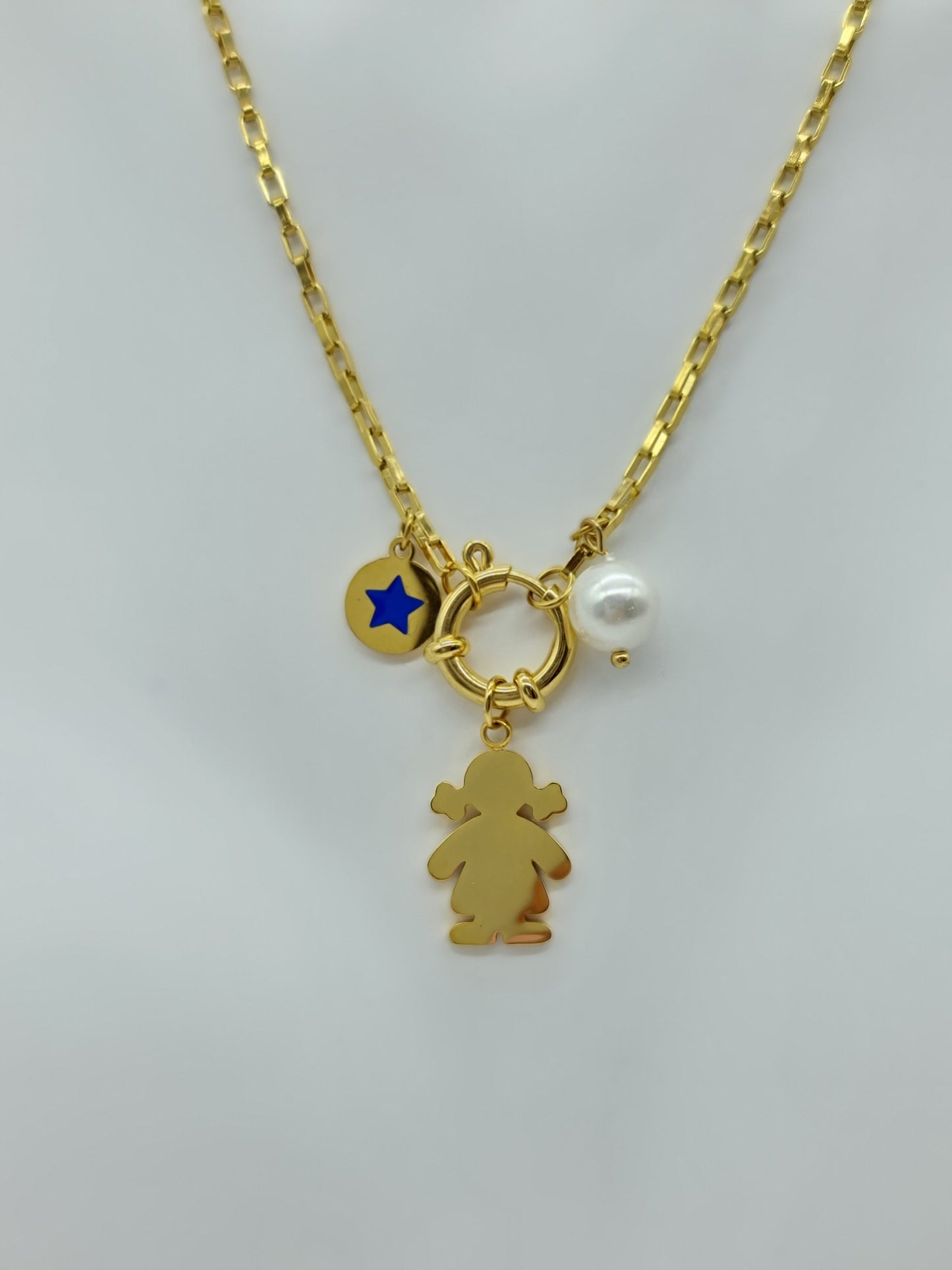 Juego collar y aretes Mi Niña