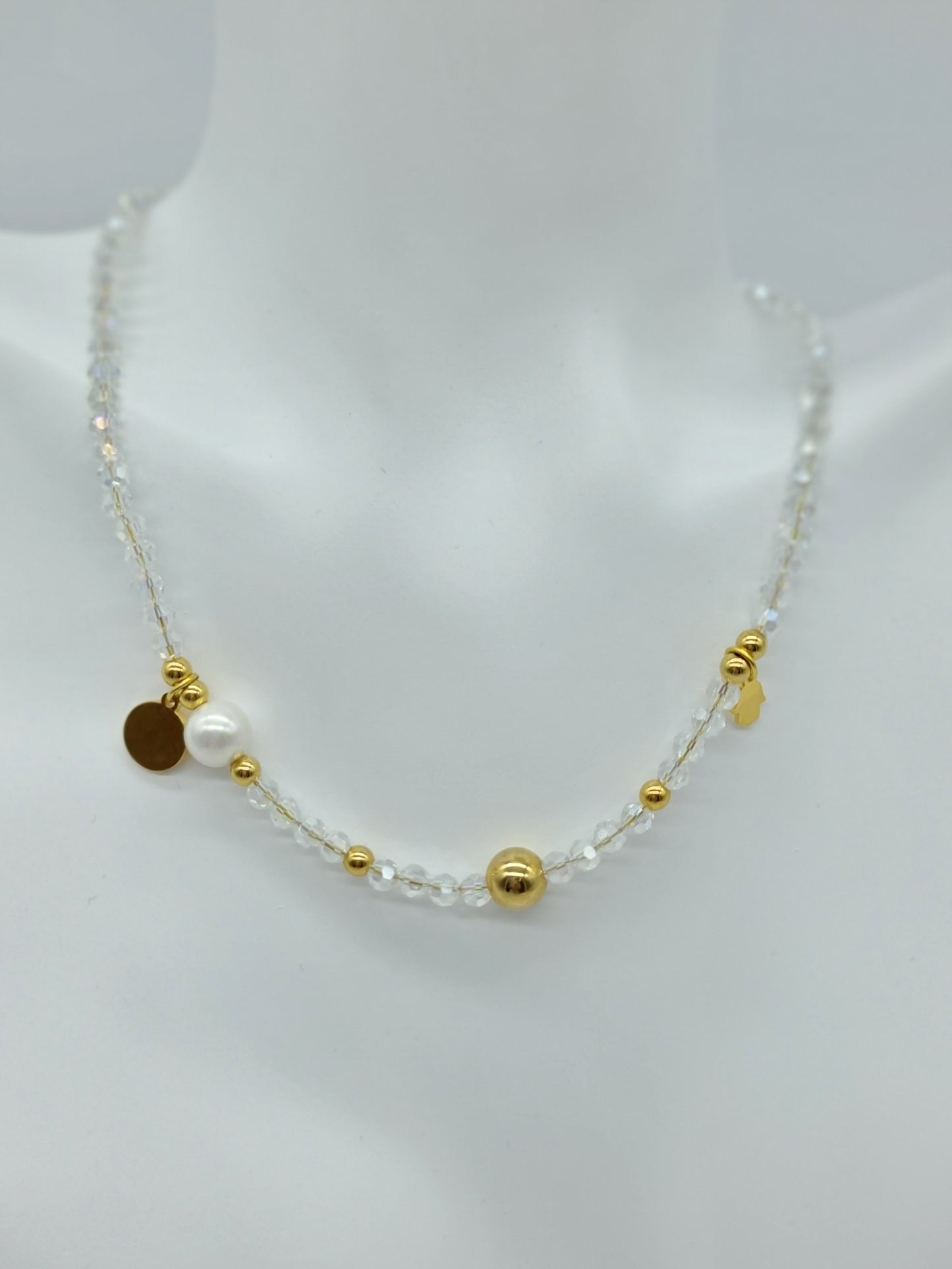 Juego collar y aretes Mi Niña