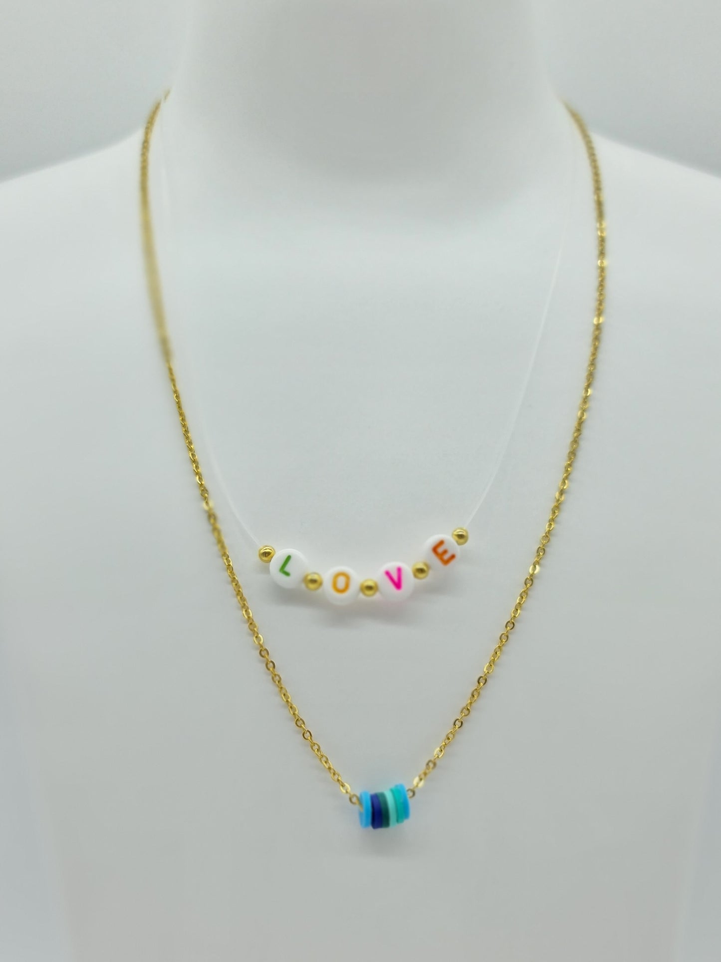 Collar Letras Love de colores
