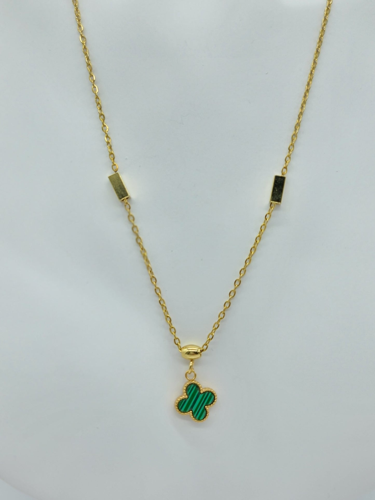 Set completo de joyería Flor Jade