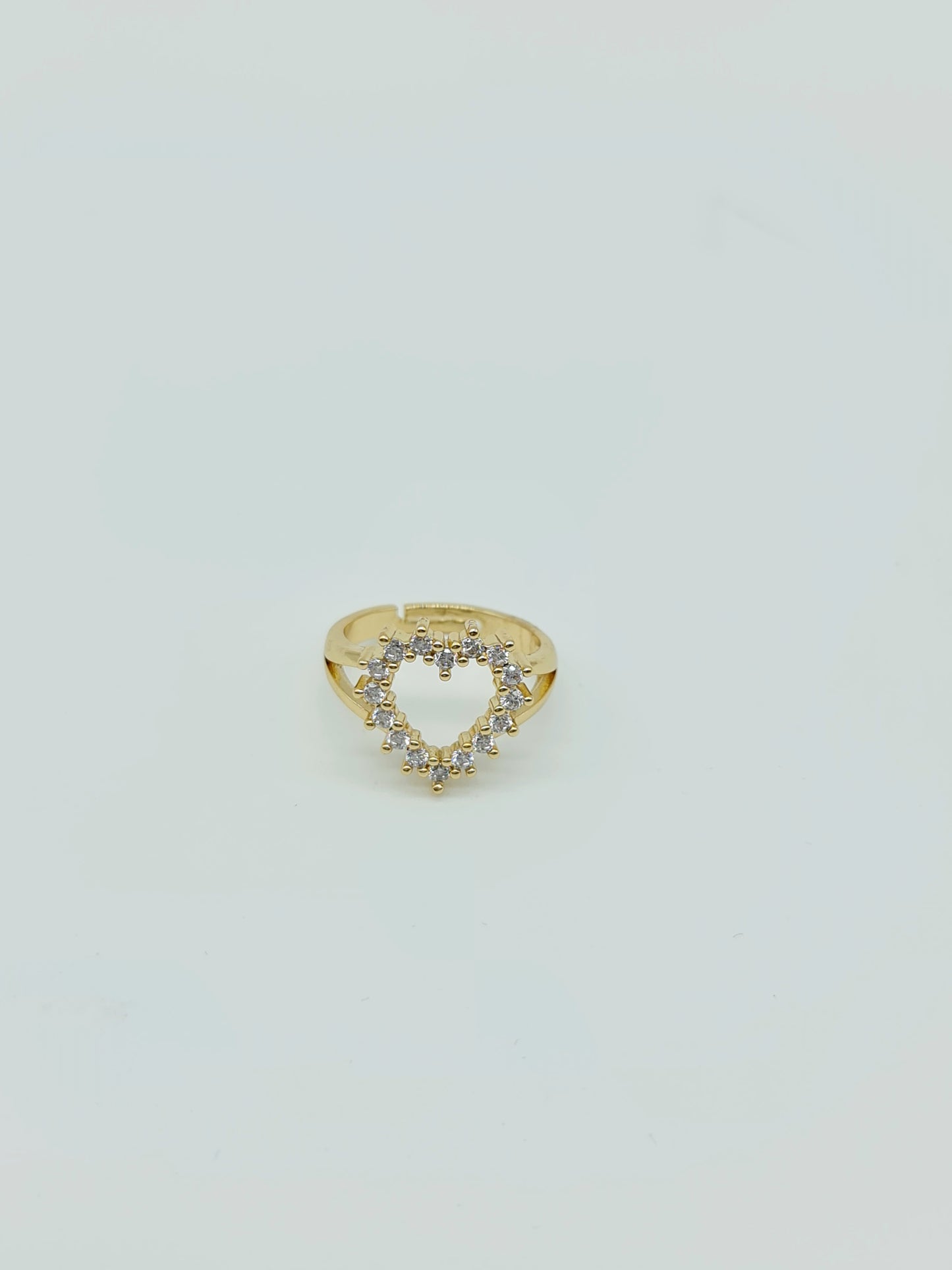 Anillo de Corazón pedrería
