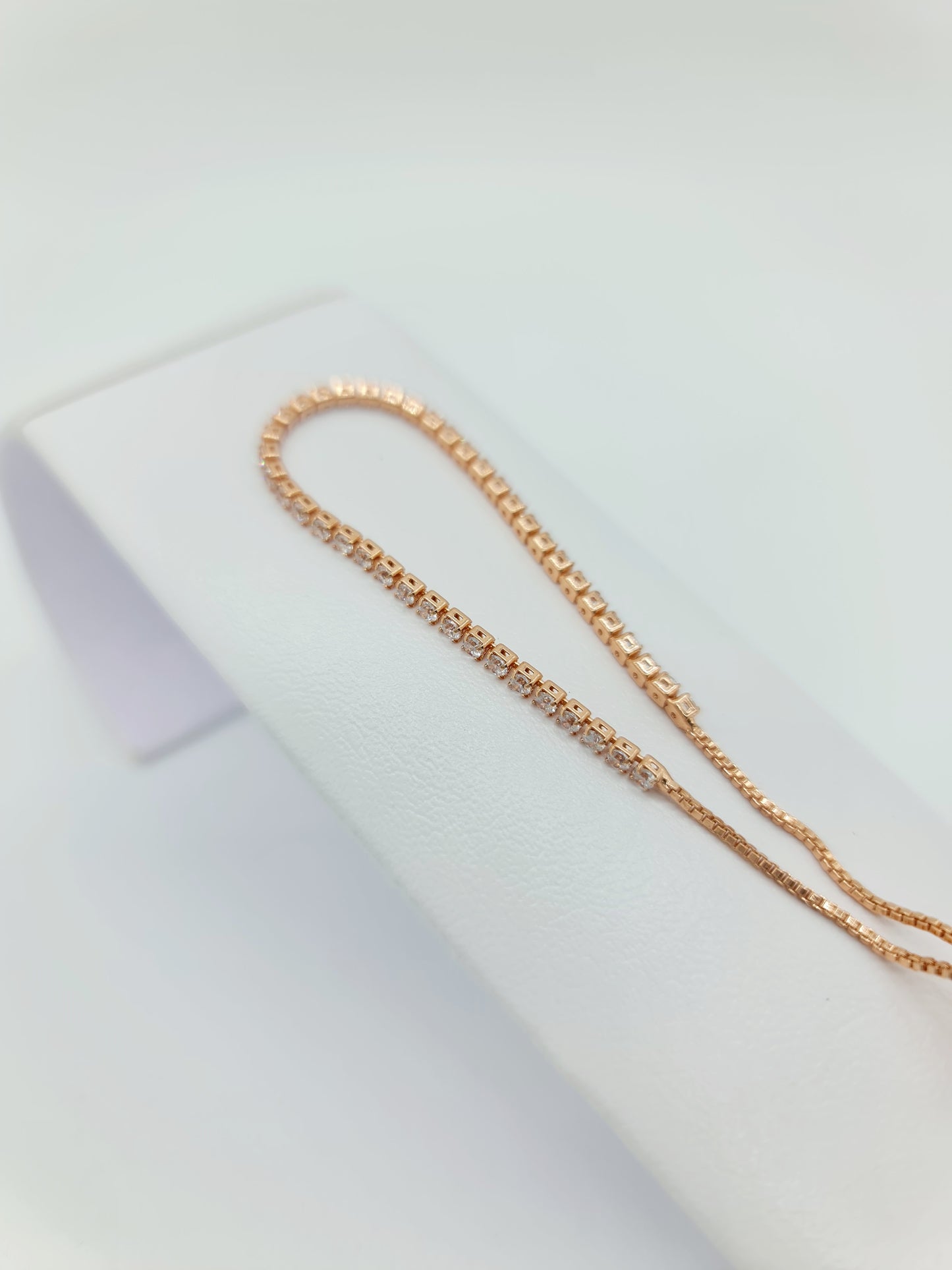 Pulsera ajustable con Perlas o cristales