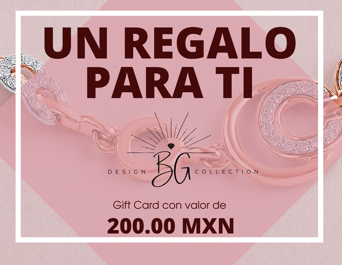 Tarjeta de Regalo BGDC