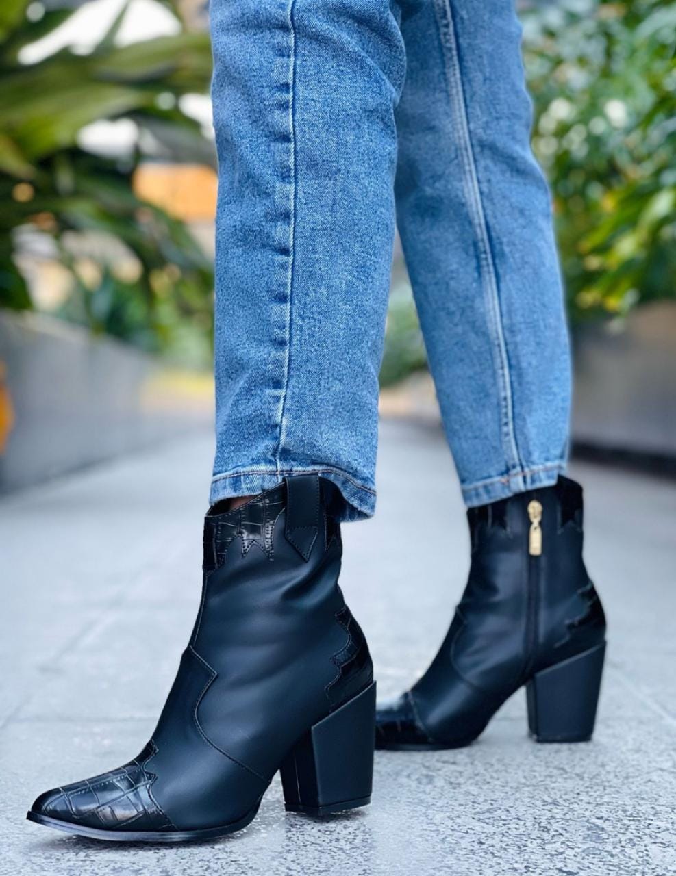 Botín vaquero Drilo Jessy 1006