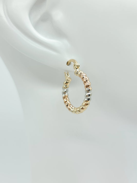 Aretes hoops Oro Florentino