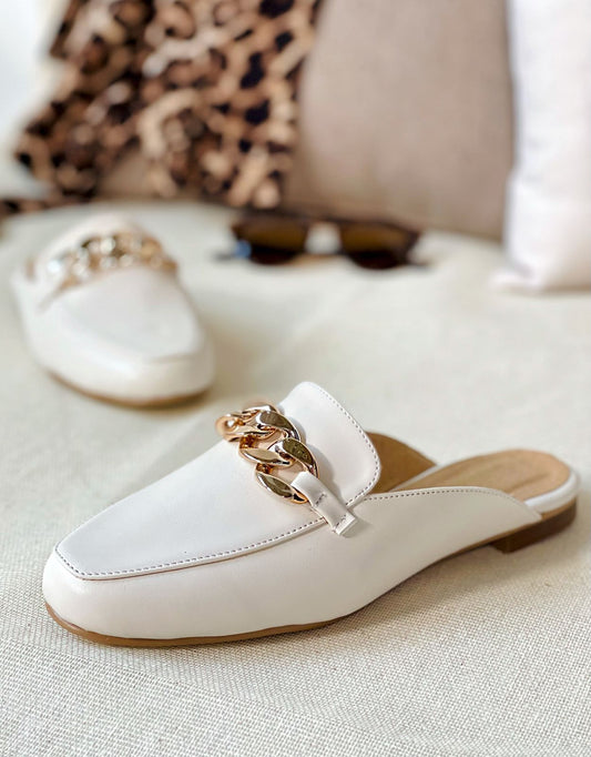 Mule Mila Cadena Oro 106